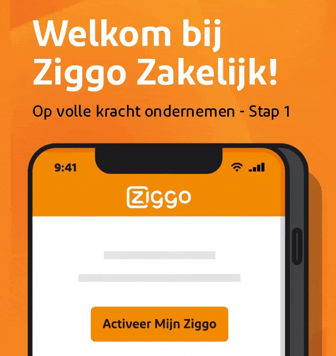 Ziggo Business Onboarding Campaign